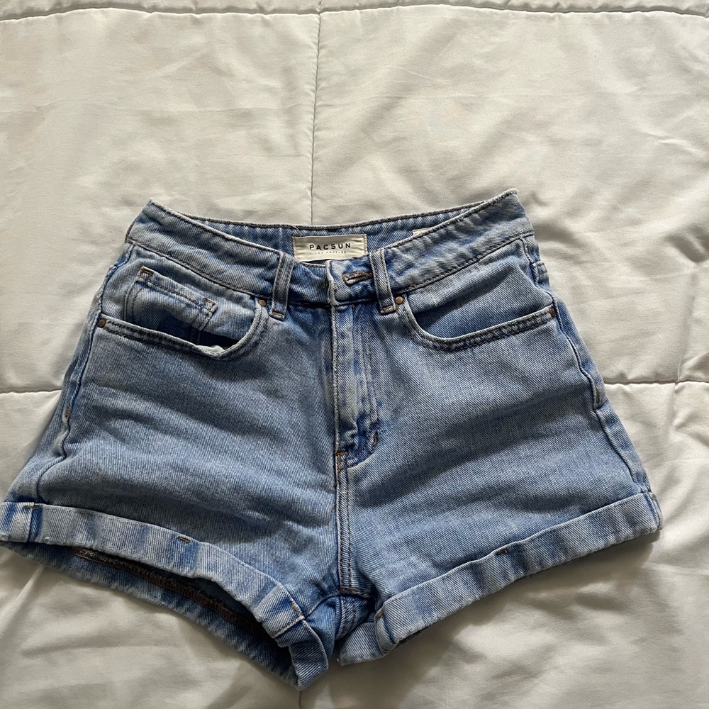 PacSun Light Blue Jean Shorts